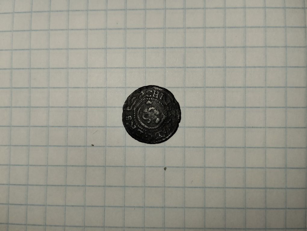 Монеты Солид Кристина Рига 1643 г Солид "Погоня" 1648-68  Копейка 1841