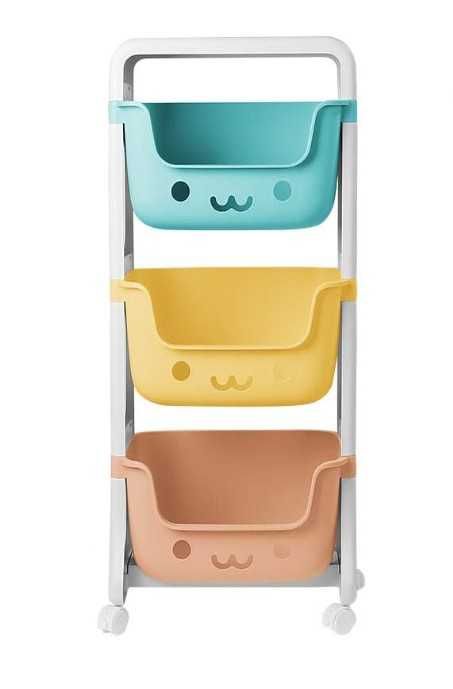 Детска етажерка в пастелни цветове