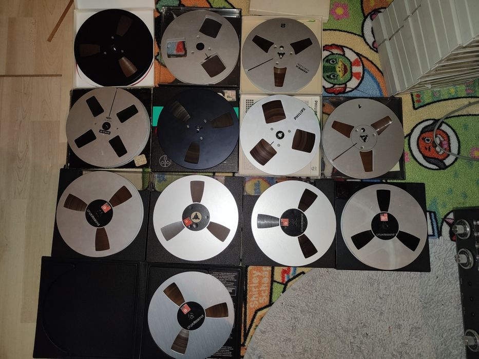 Vând Benzi de Magnetofon Metalice Aluminiu