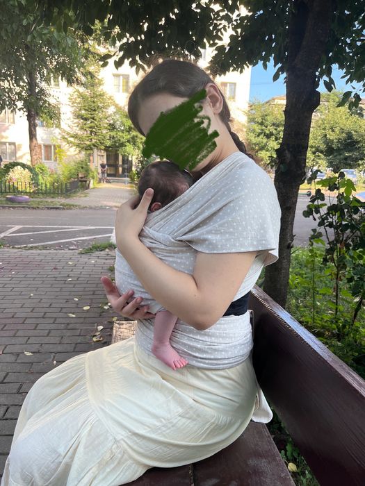 Wrap elastic sistem de purtare marsupiu Manduca