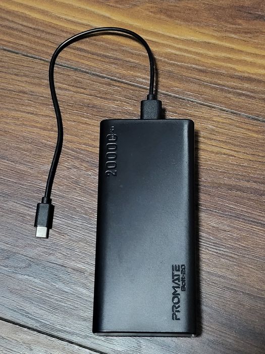 Baterie externa PROMATE Bolt-20, 20000mAh, 2xUSB, 1xType C + cablu