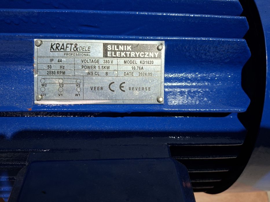 Motor trifazic 5.5 kv