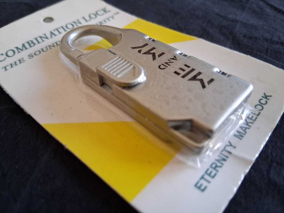 Lacat valiza/geamantan cu cifru - NOU (sigilat)