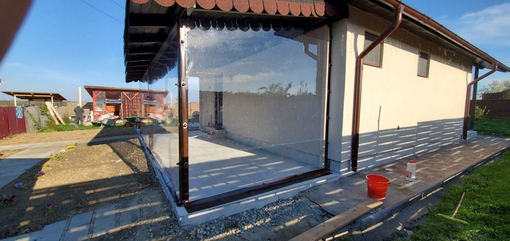 Folie PVC terase si foisoare/ folie terasa transparenta