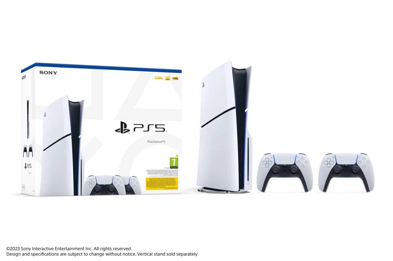 Новы! Sony PlayStation 5 Slim 1Tb + DualSense (White) \ + Джойстик !