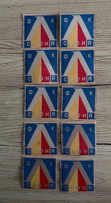 комплект нашивки Левски София