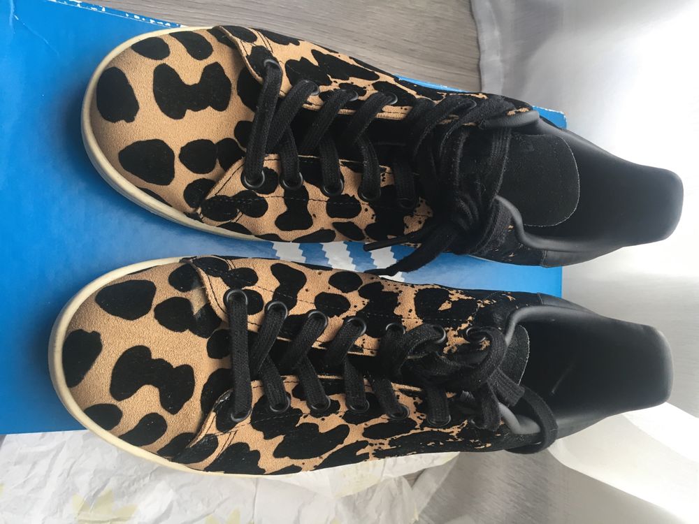 Adidasi Stan Smith Leopard print