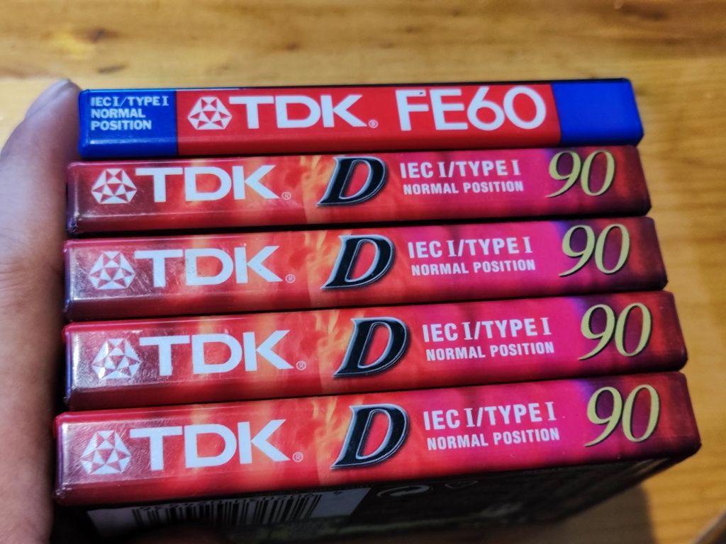 Нови касетки TDK 5 броя