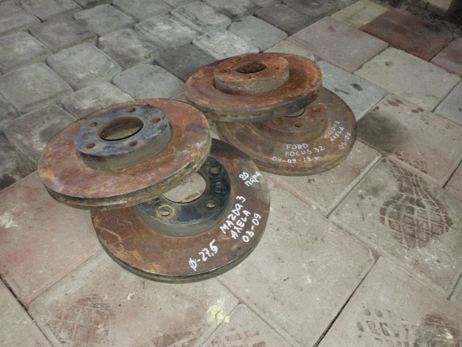 Ford focus 04-09 mazda alexa mazda3 03-09 диски тормозные передние