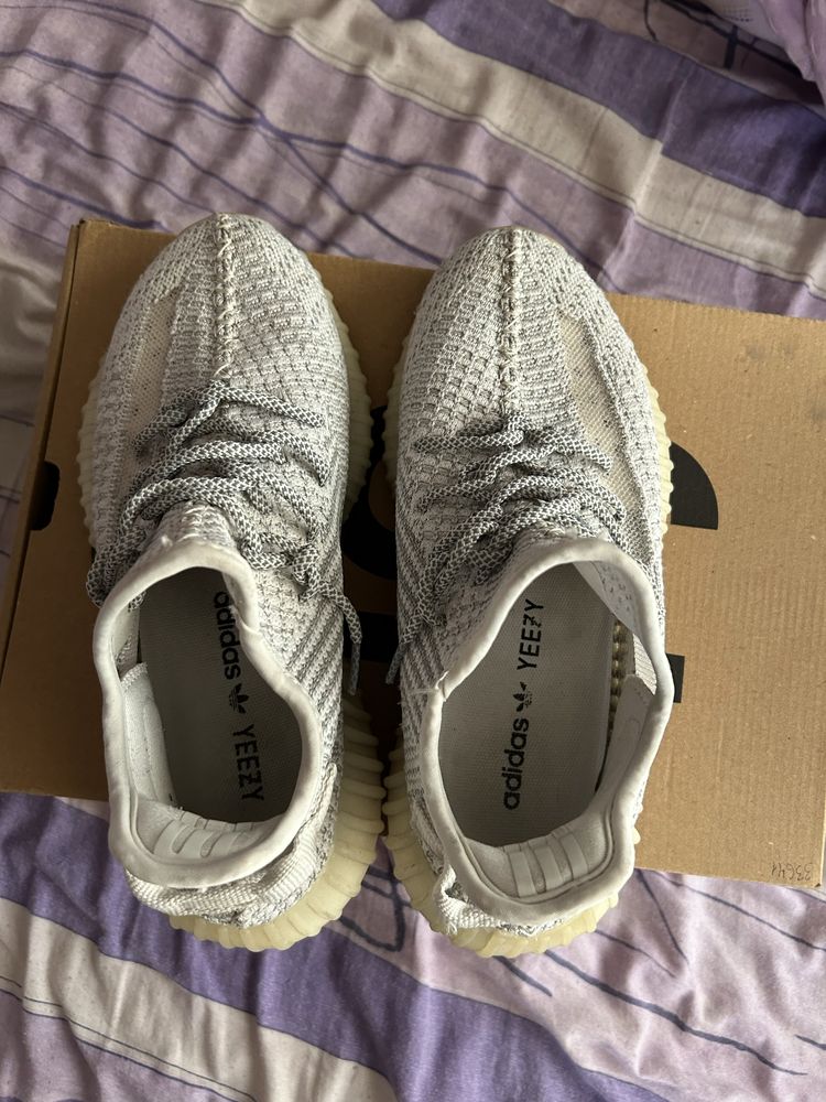 Yeezy 350 white reflective