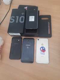 Продаётся телефоны самсунг s10 Aifon 7  и ещё 2 модели самсунга