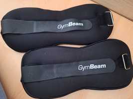 GymBeam Ленти с тежест за глезен и китка 2,0 кг
