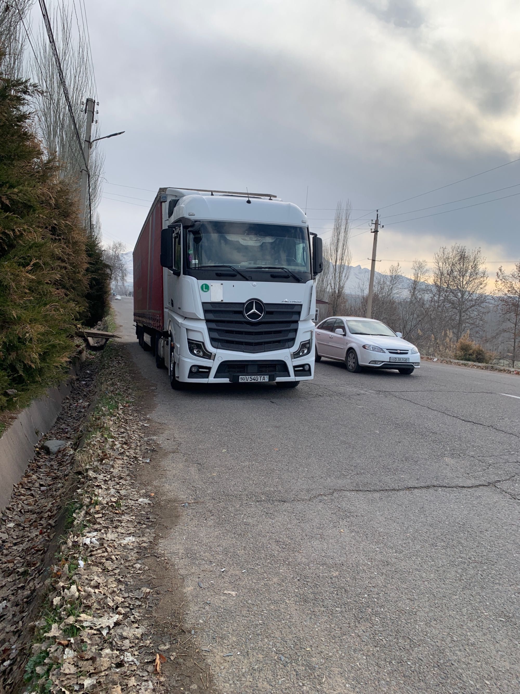 Mercedes Benz aktros mp4