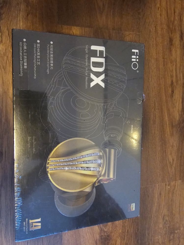 FIIO FDX In-Ear Dynamic Driver with Pure Beryllium Diaphragm