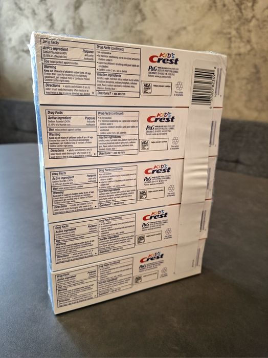 Pasta de dinti Crest pentru copii