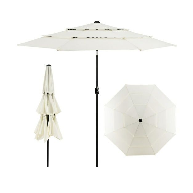 Umbrela de soare 3M alba