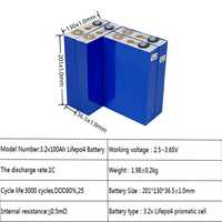 Аккумулятор литий железо фосфат 3.2В 100А