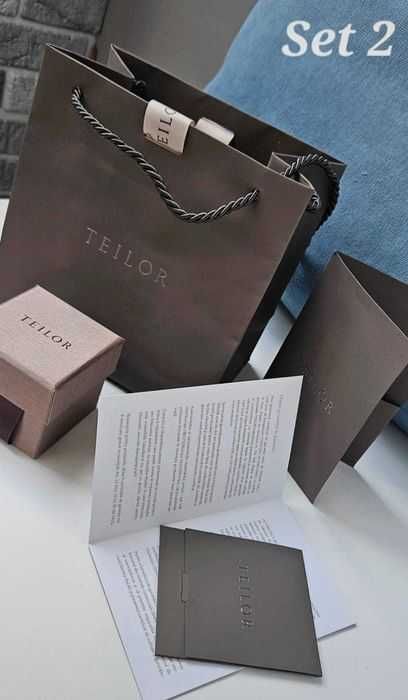Teilor, Set cutie pt inel logodna/alta bijuterie, cu accesorii incluse