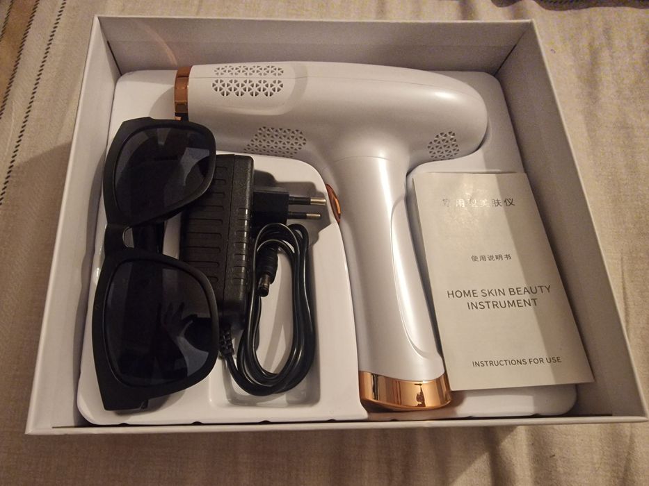 Epilator IPL WowStep®, epilare definitiva fara durere, 999.999 impulsu