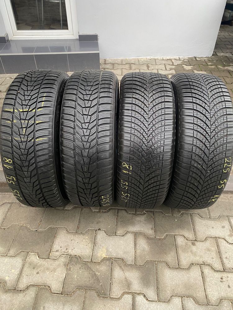 Cauciucuri 225/55R18 Goodyear, anvelope iarna Hankook 225/55/18