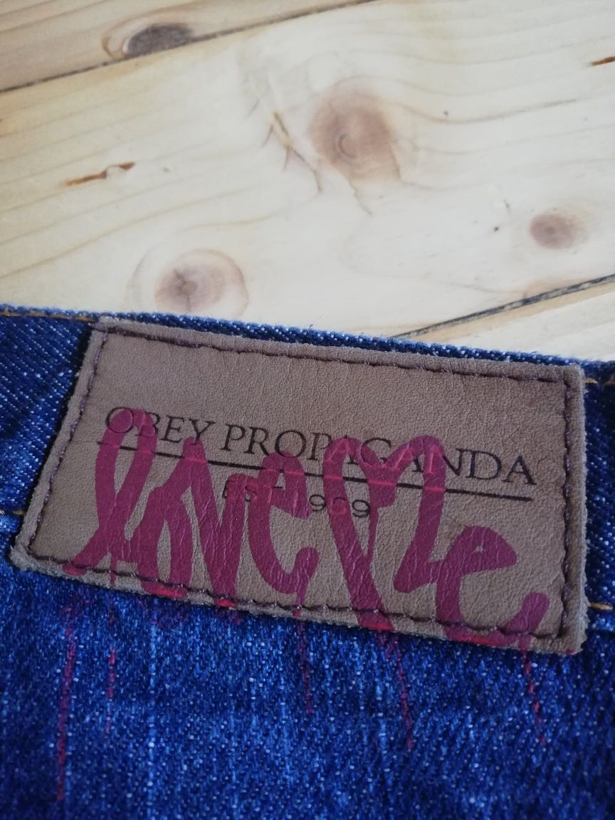 Designer Denim Jeans - Acne Studios / Obey X Love Me