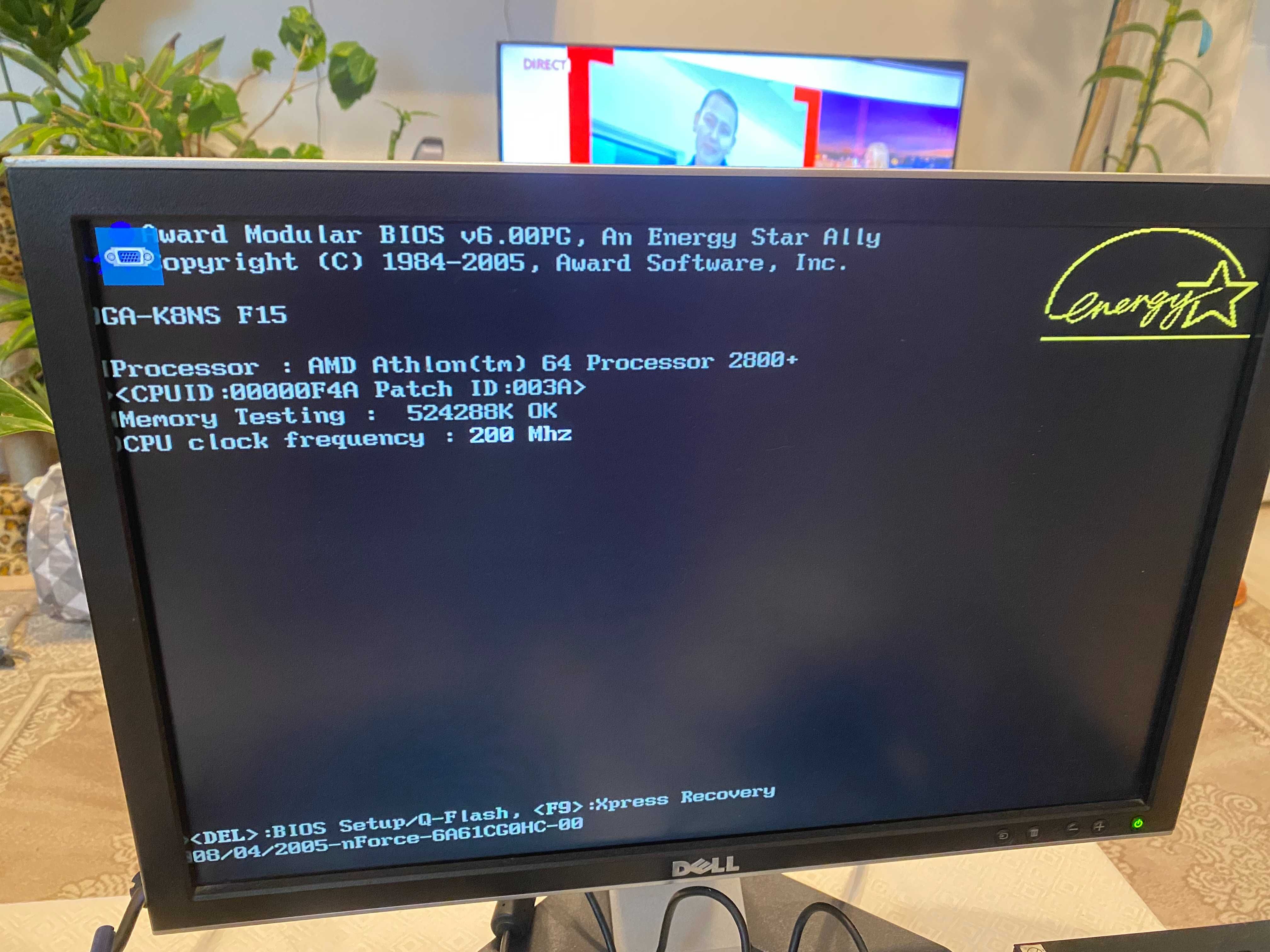 Kit PC retro MB Gigabyte GA-K8NS 754 + AMD Athlon 64 2800+ - cooler