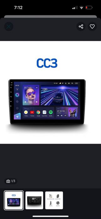 Teyes CC3 L 4 + 64 GB holati yengide