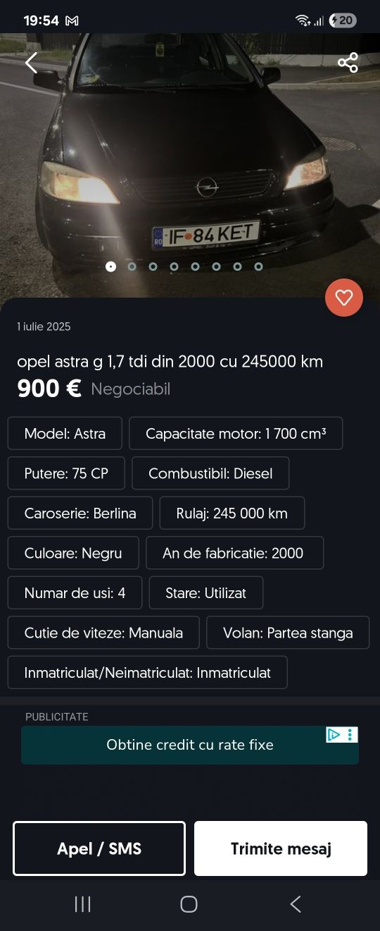 Opel  de vânzare