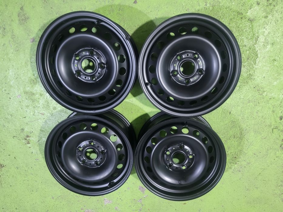 15 5x112 Vw Caddy Golf Touran метални джанти 5х112