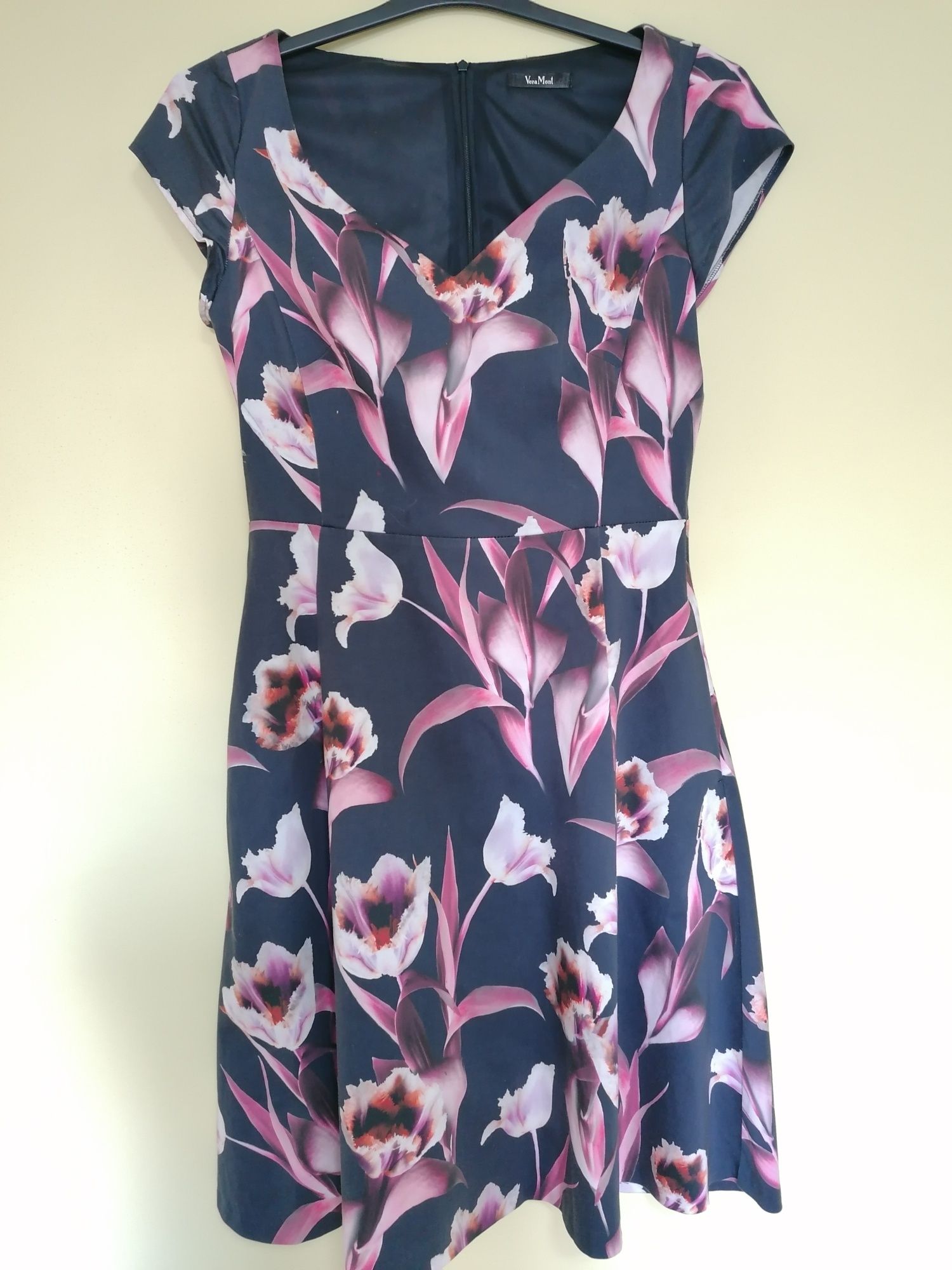 Rochie midi bumbac, Vera Mont, Eur 36 (S)