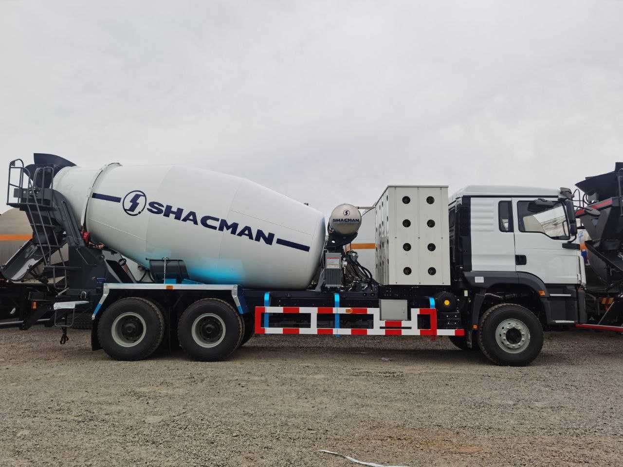 Газовый Бетономешалка SHACMAN 10 куб.м. (миксер) Автобетоносмеситель