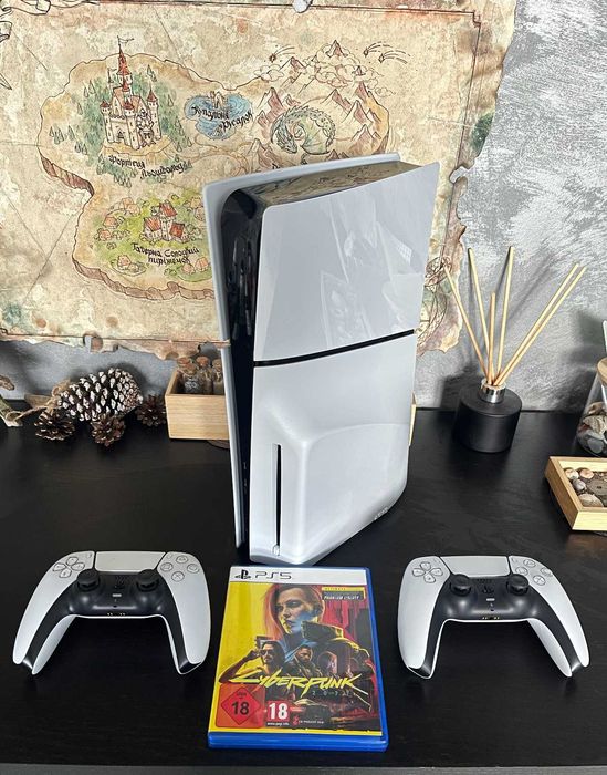 PlayStation 5 Slim (PS5) 1TB, D-Chassis garanţie + DualSence