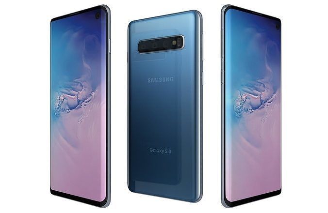 Samsung Galaxy S10 8/128Gb Синий в отличном состоянии