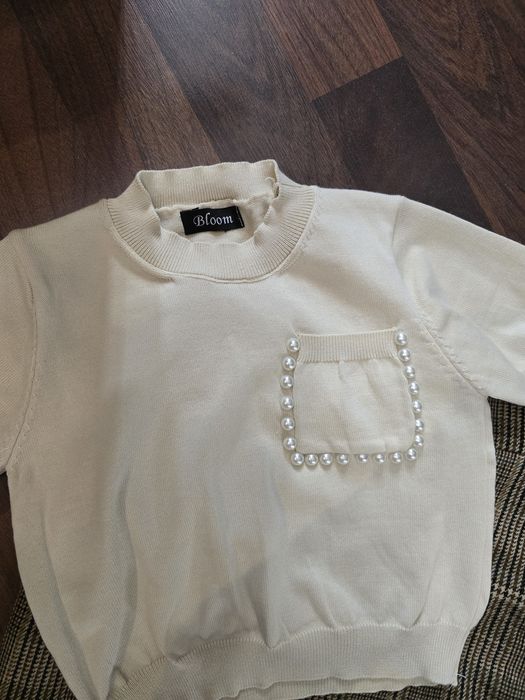 Кофточка укороченная трикотаж