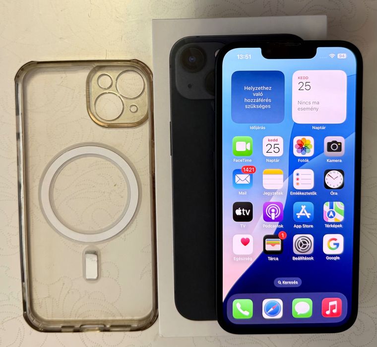 Vand iPhon 13 negru 128GB