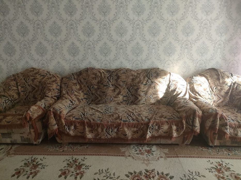 Диван с креслами,диван кресласымен