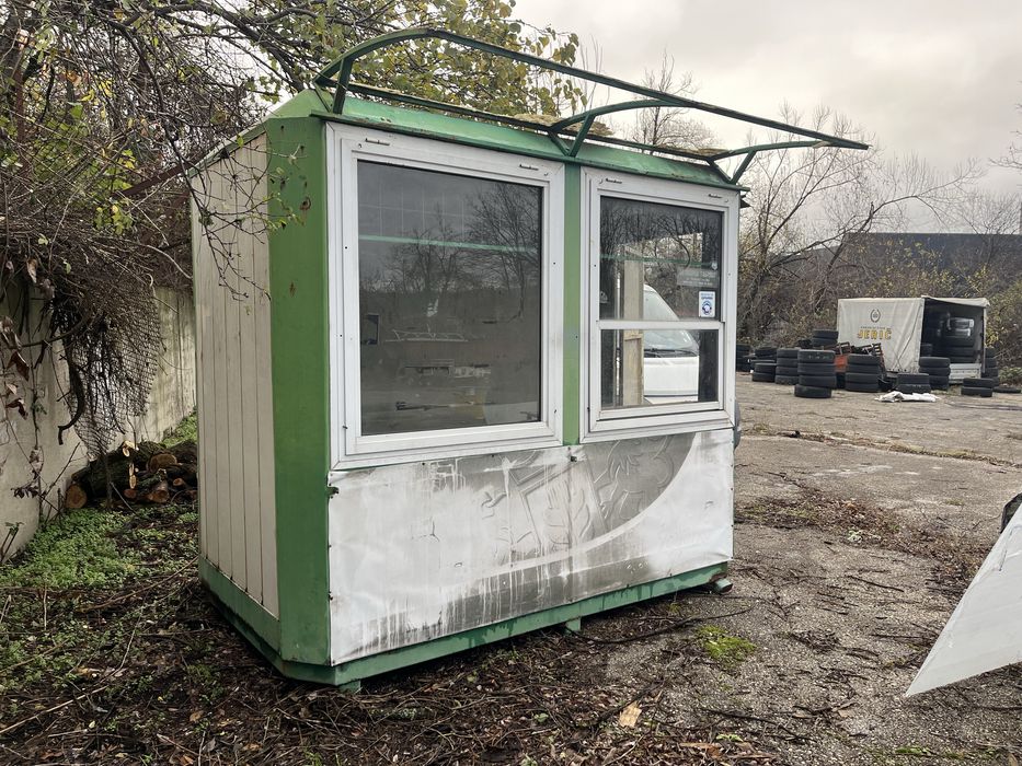 Метална будка,лафка,мобилен офис или склад!