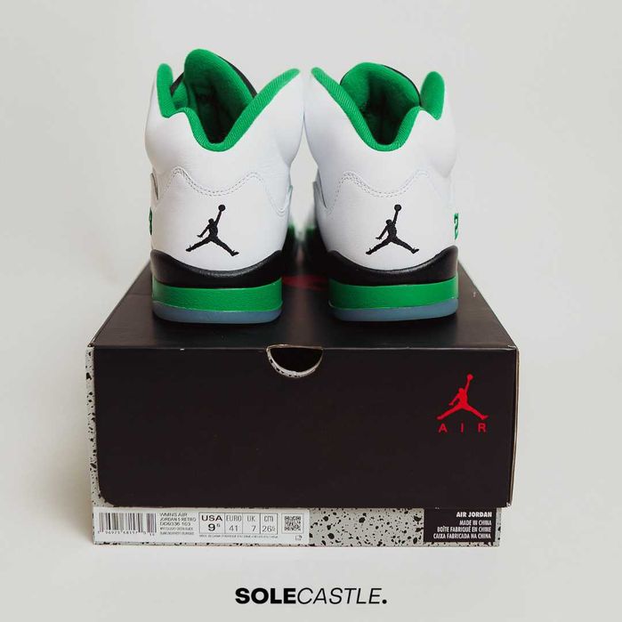 Nike Air Jordan Retro 5 'Lucky Green'