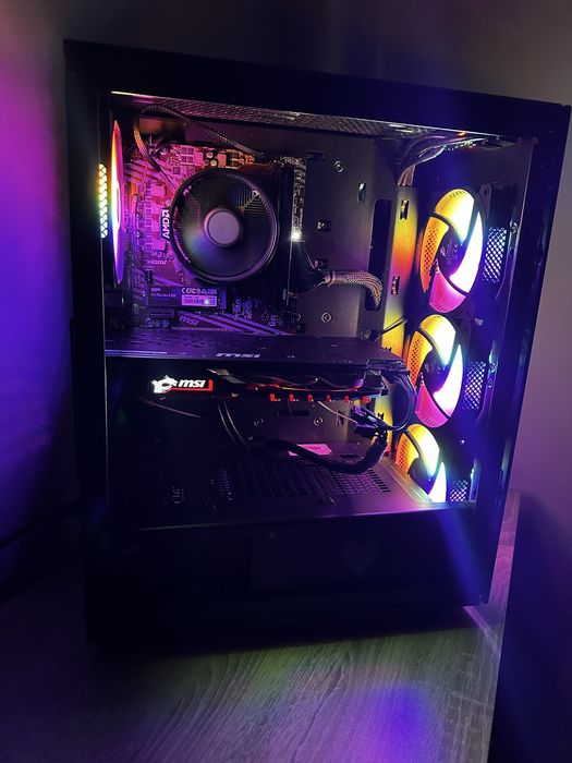 Геймърски компютър Ryzen 5 3600 / GTX 1060 / 16GB RAM / SSD