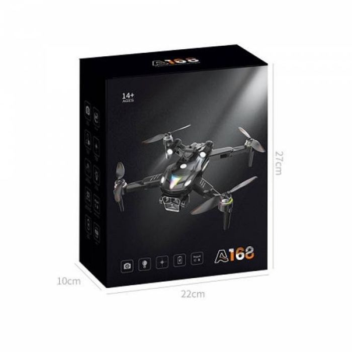 Професионален дрон A168 с 8K HD WiFi камера и GPS – Компактен, сгъваем