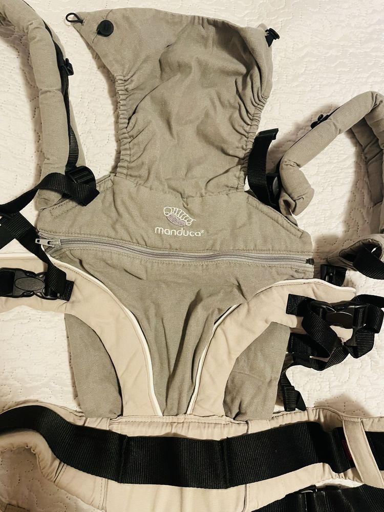 Maruspiu ergonomic Manduca XT, Grey-White