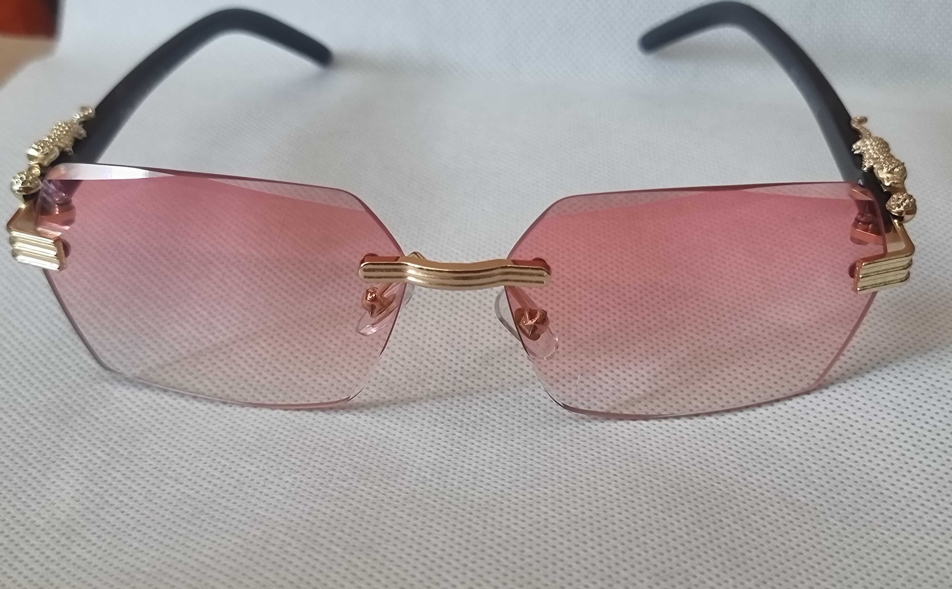 Ochelari de soare Cartier Roz