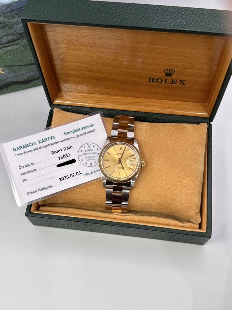 Ceas Rolex Oyster Perpetual Date 34