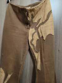 Модерен кафяв чарлстон панталон