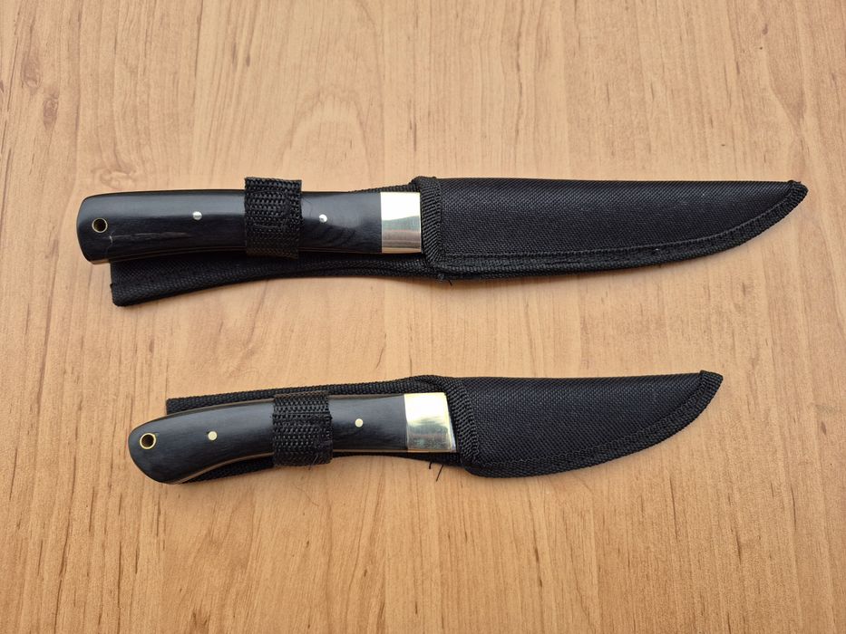Руски нож Охотник,фултанг с текстилна кания,два модела