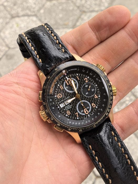 Hamilton X-Wind Khaki Automatic Chronograph Carbon
