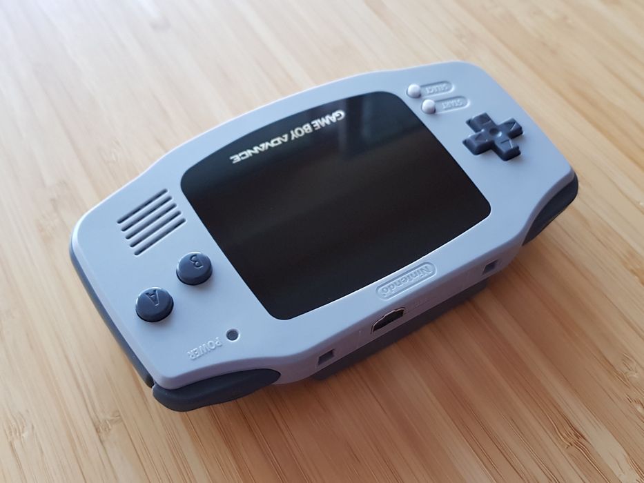 Nintendo Game Boy Advance GBA M2 IPS screen with brightness control