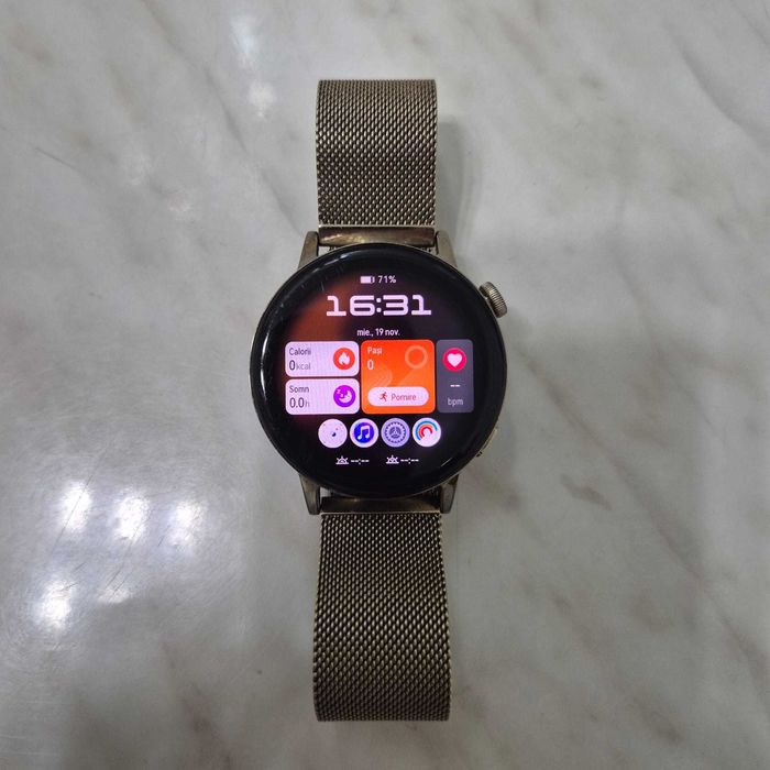 SmartWatch Huawei GT3 A36 - MIL-B19 Auriu incarcator Zeus Amanet 33348