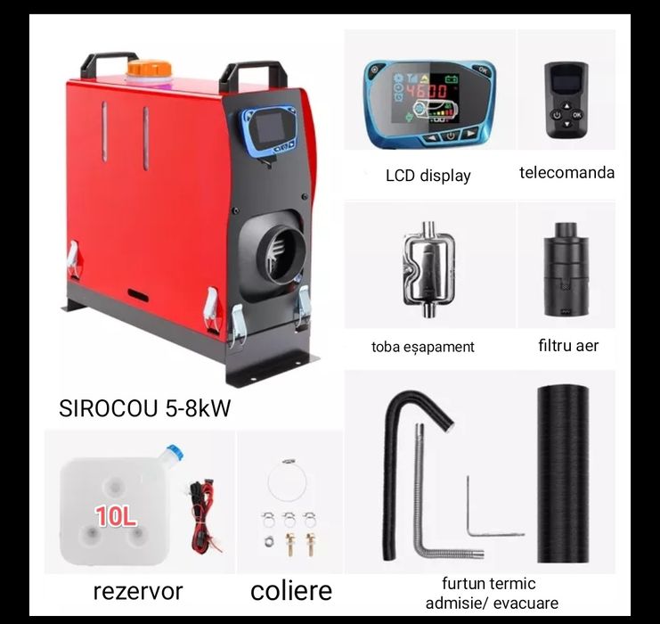 Sirocou Renoster  5kW - 8kW  Diesel  FACTURA GARANTIE