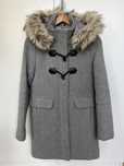 Palton gri din lana | Reserved | XS